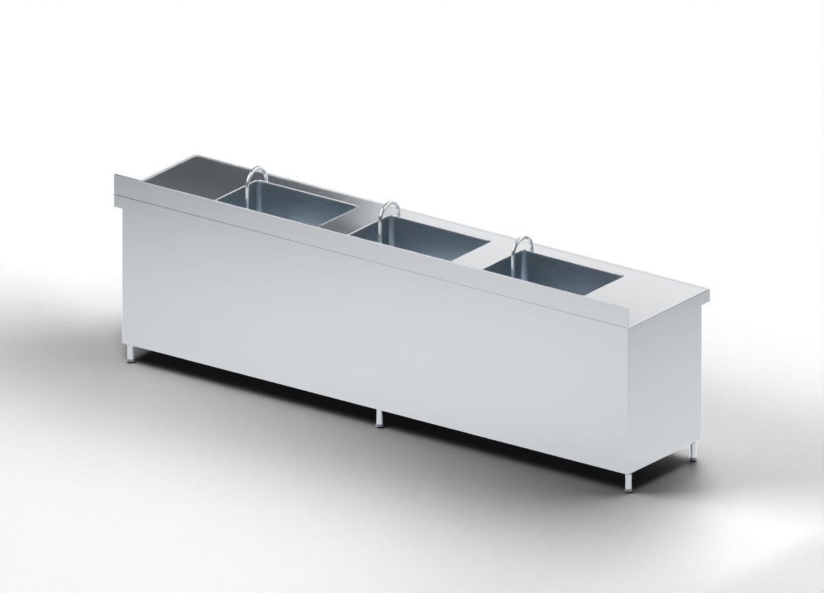 Elevating Decontamination Sink, view 3