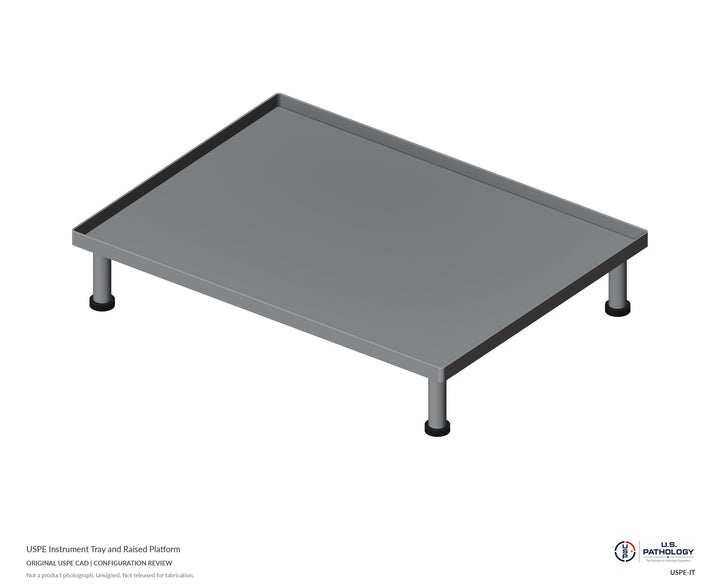 Instrument Tray and Raised Platform