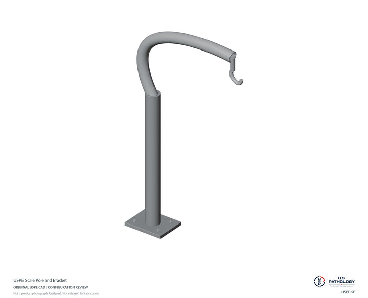 Scale Pole and Bracket