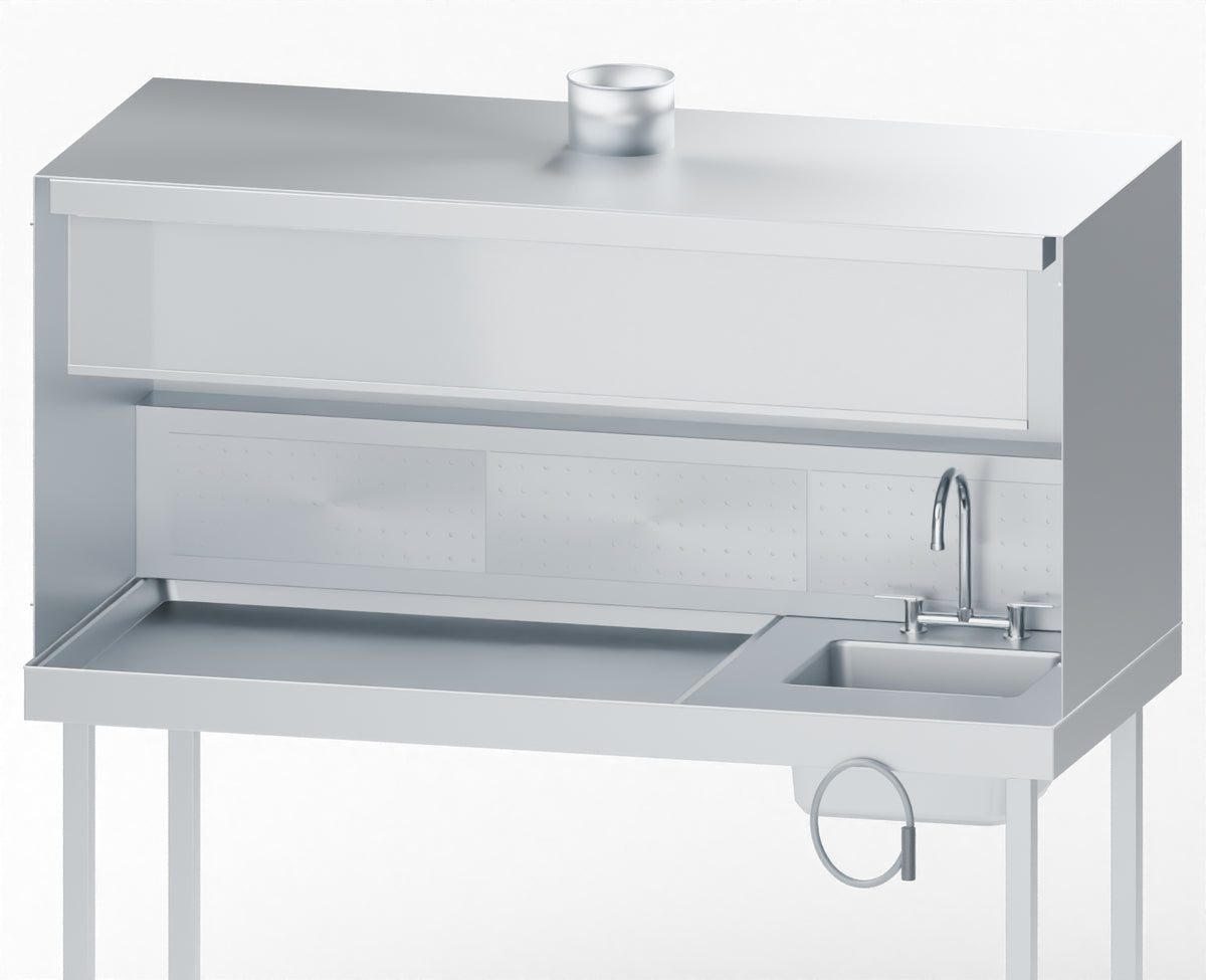 PET Ventilated Necropsy Hood Workstation, view 2