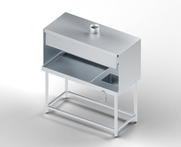 PET Ventilated Necropsy Hood Workstation