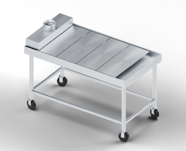 PET Mobile Downdraft Necropsy Station