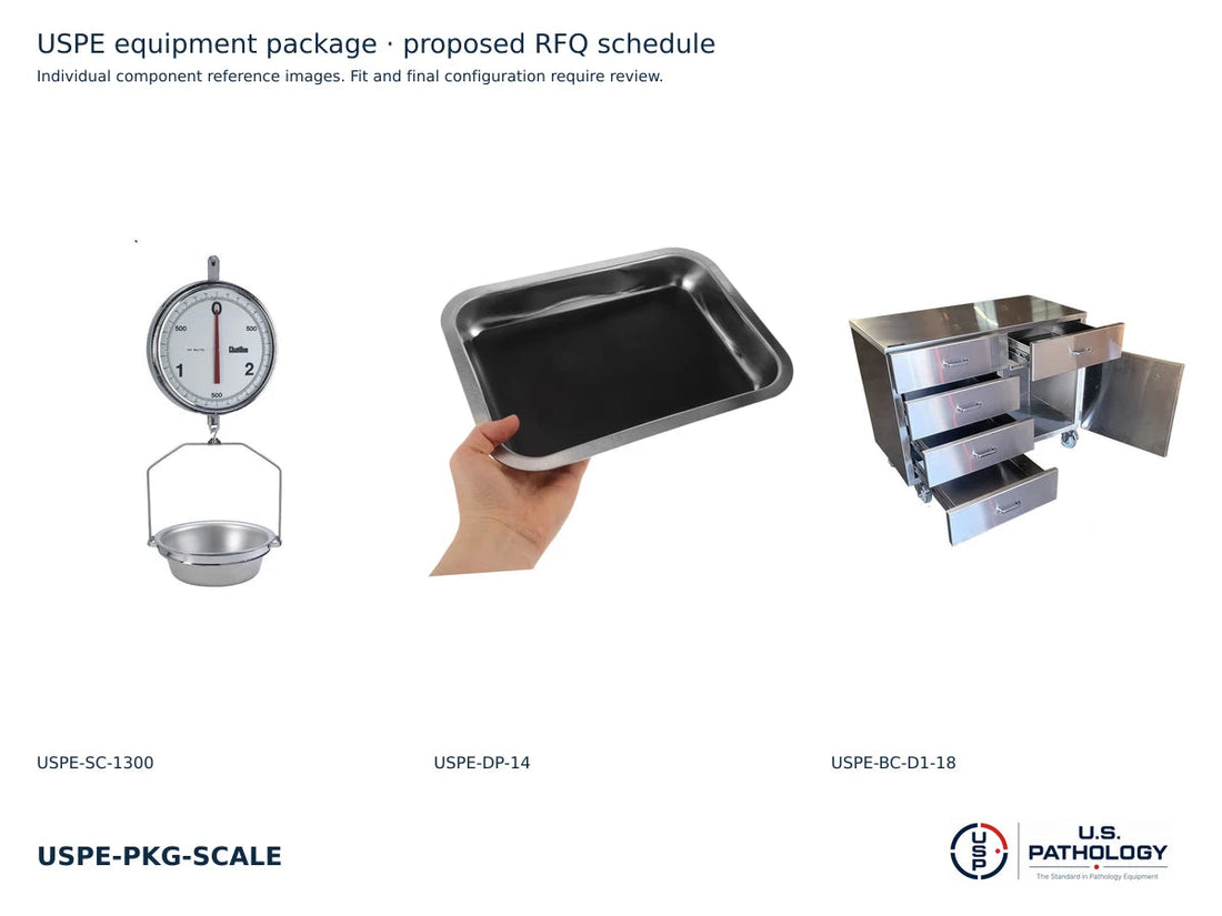 Autopsy Weighing & Specimen Handling Package