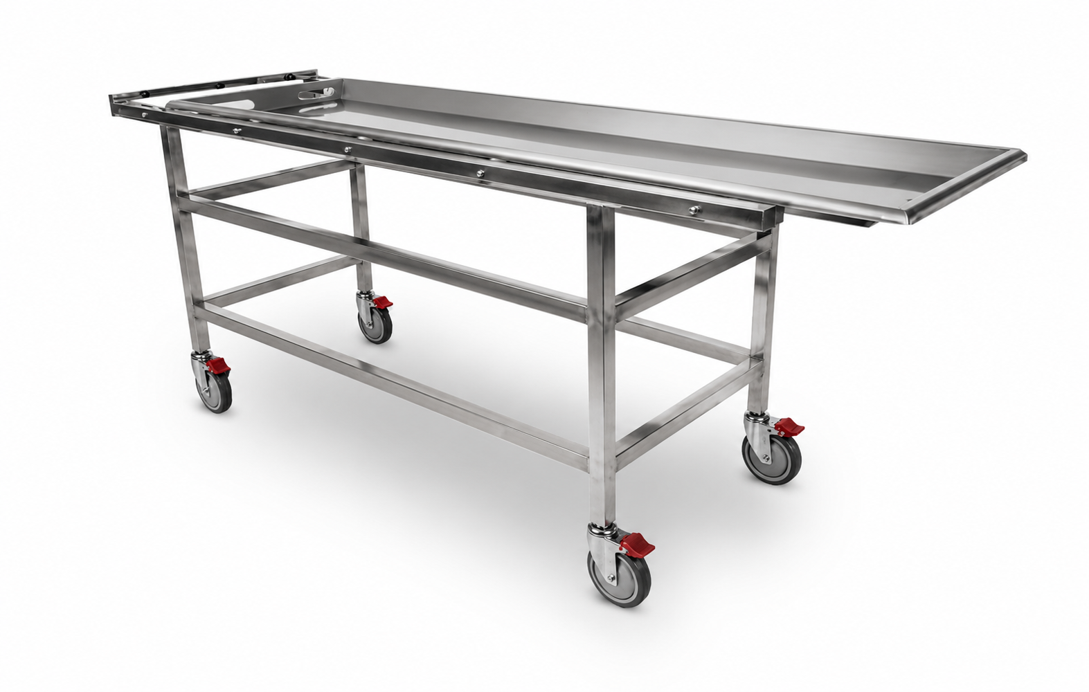 Pathology teaching laboratory rotating dissection table with removable body tray top for cadaver instruction
