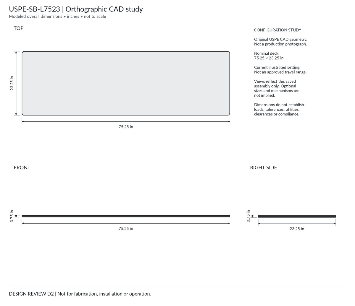 Laminated Cadaver Storage Board, view 3