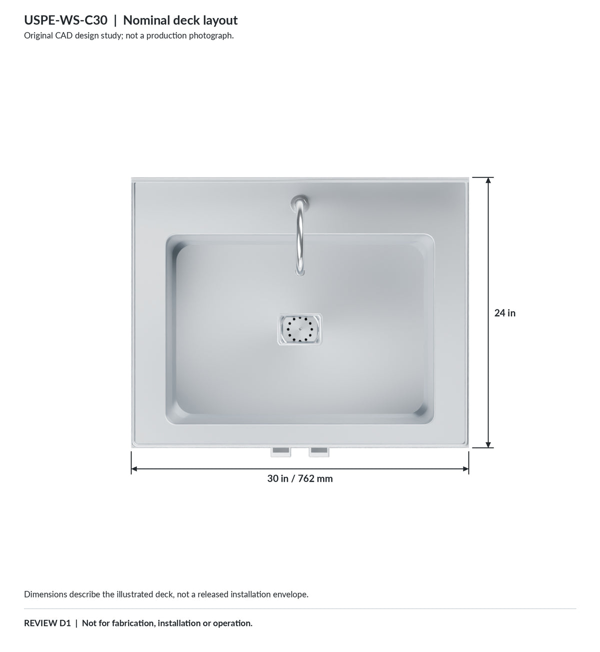 Stainless Steel Cabinet Wash Station, view 4