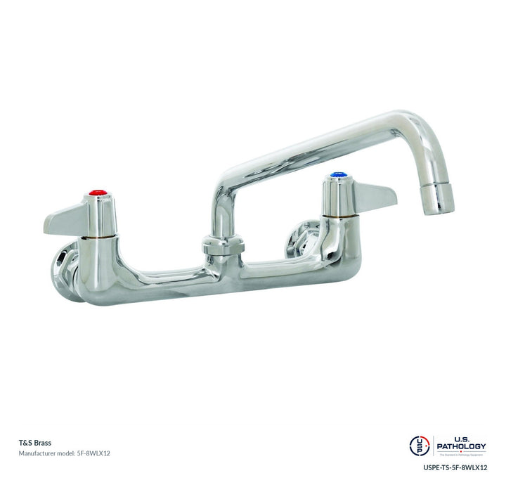 T&S Brass 5F-8WLX12 Wall-mount mixing faucet