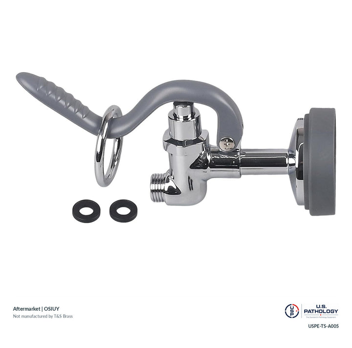 OSIUY Commercial pre-rinse spray valve | Aftermarket; third-party aftermarket reference, not a T&S-manufactured product; USPE catalog USPE-TS-A005