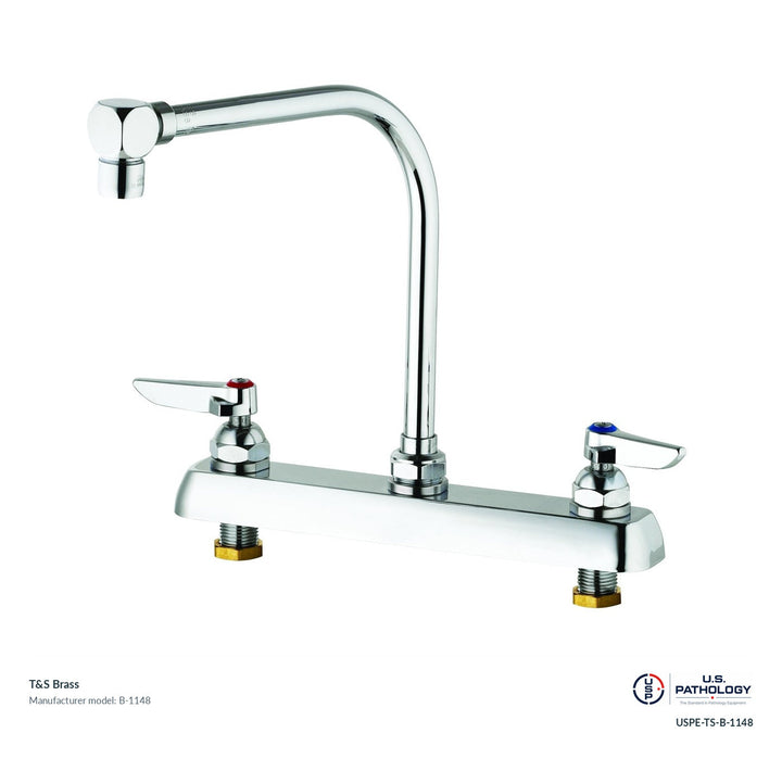 T&S Brass B-1148 Deck-mount workboard faucet