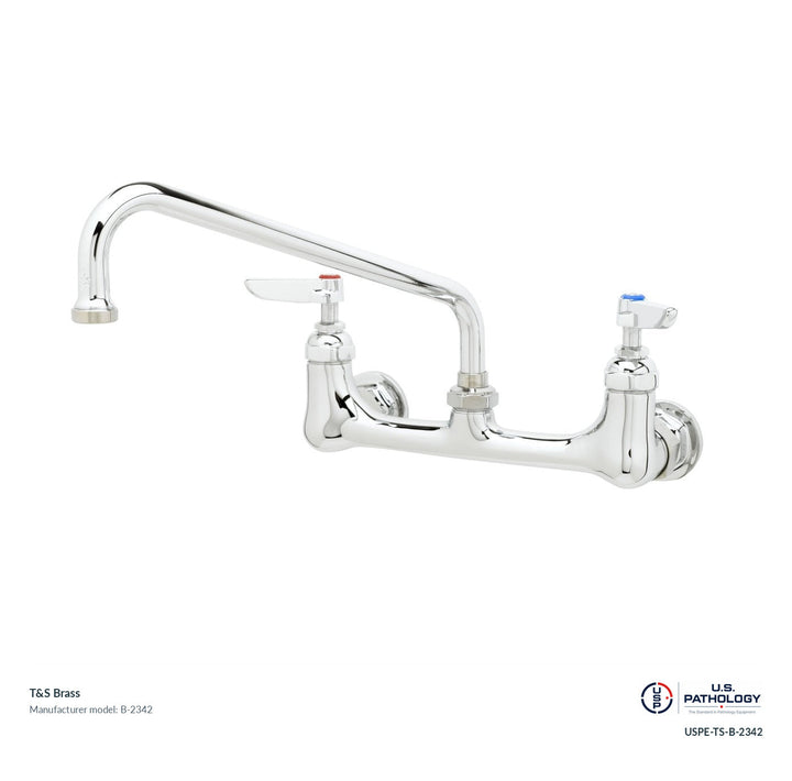 T&S Brass B-2342 Wall-mount double pantry faucet