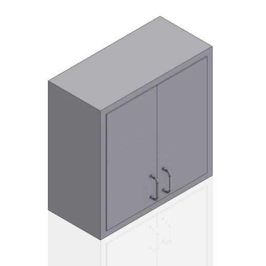 USPE 30-Inch Wall Cabinet, 30-Inch Tall, Double Door