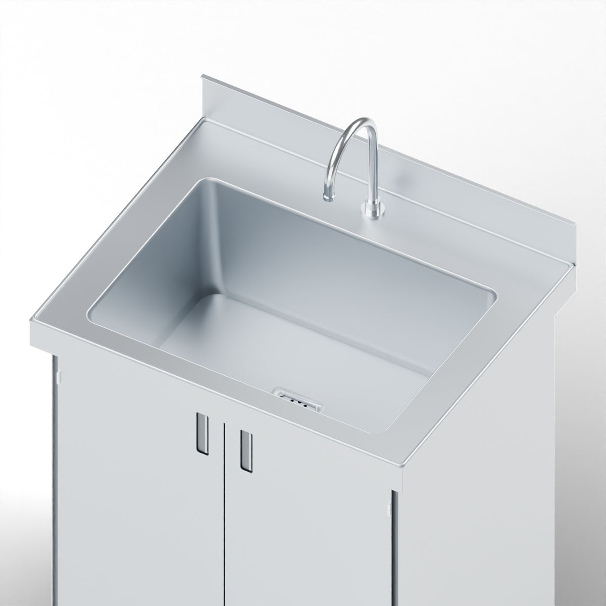 Stainless Steel Cabinet Wash Station, view 2