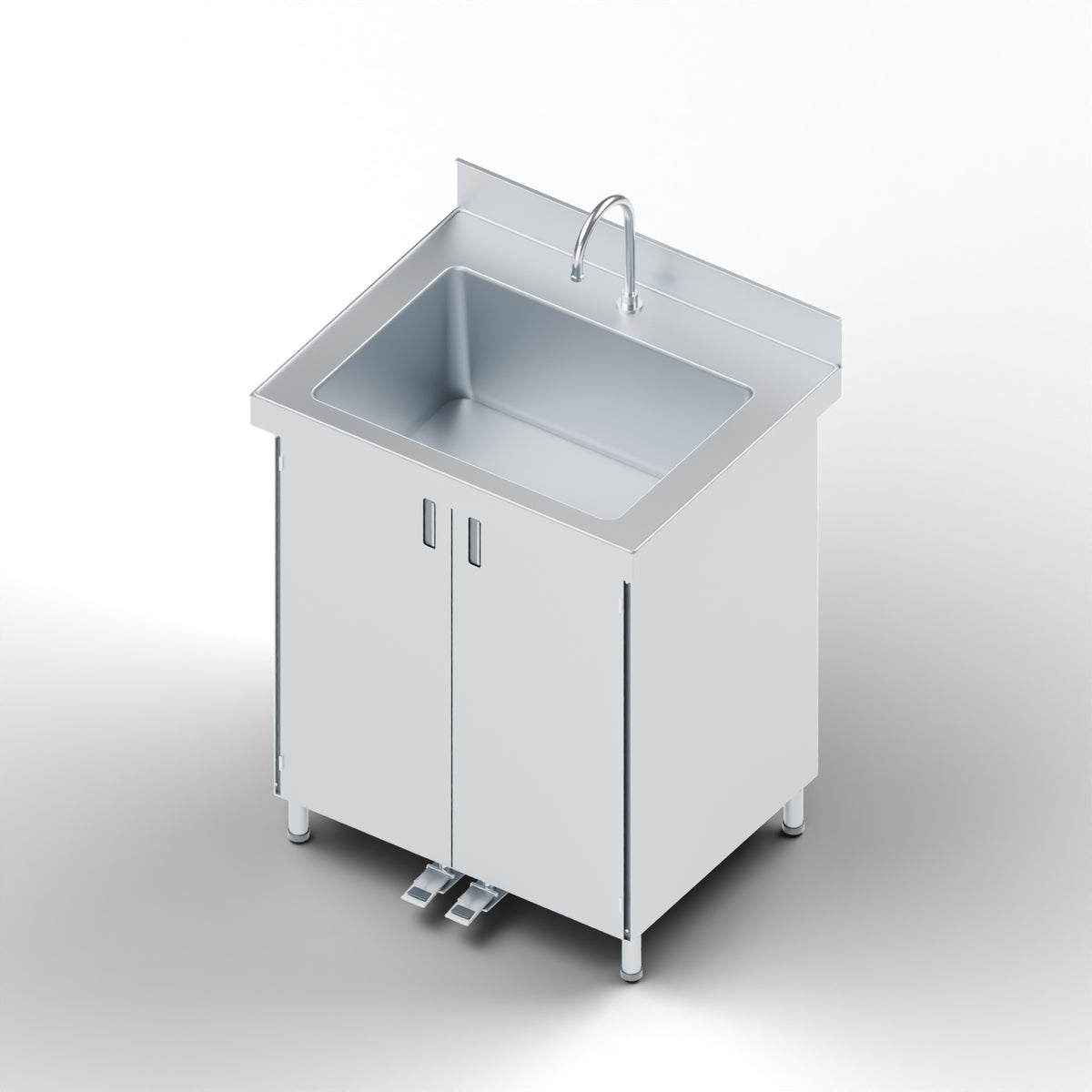 Stainless Steel Cabinet Wash Station