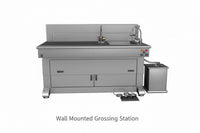 Wall Mounted Grossing Station | Backdraft Ventilation | 304 Stainless | Made in USA | American Mortuary Equipment