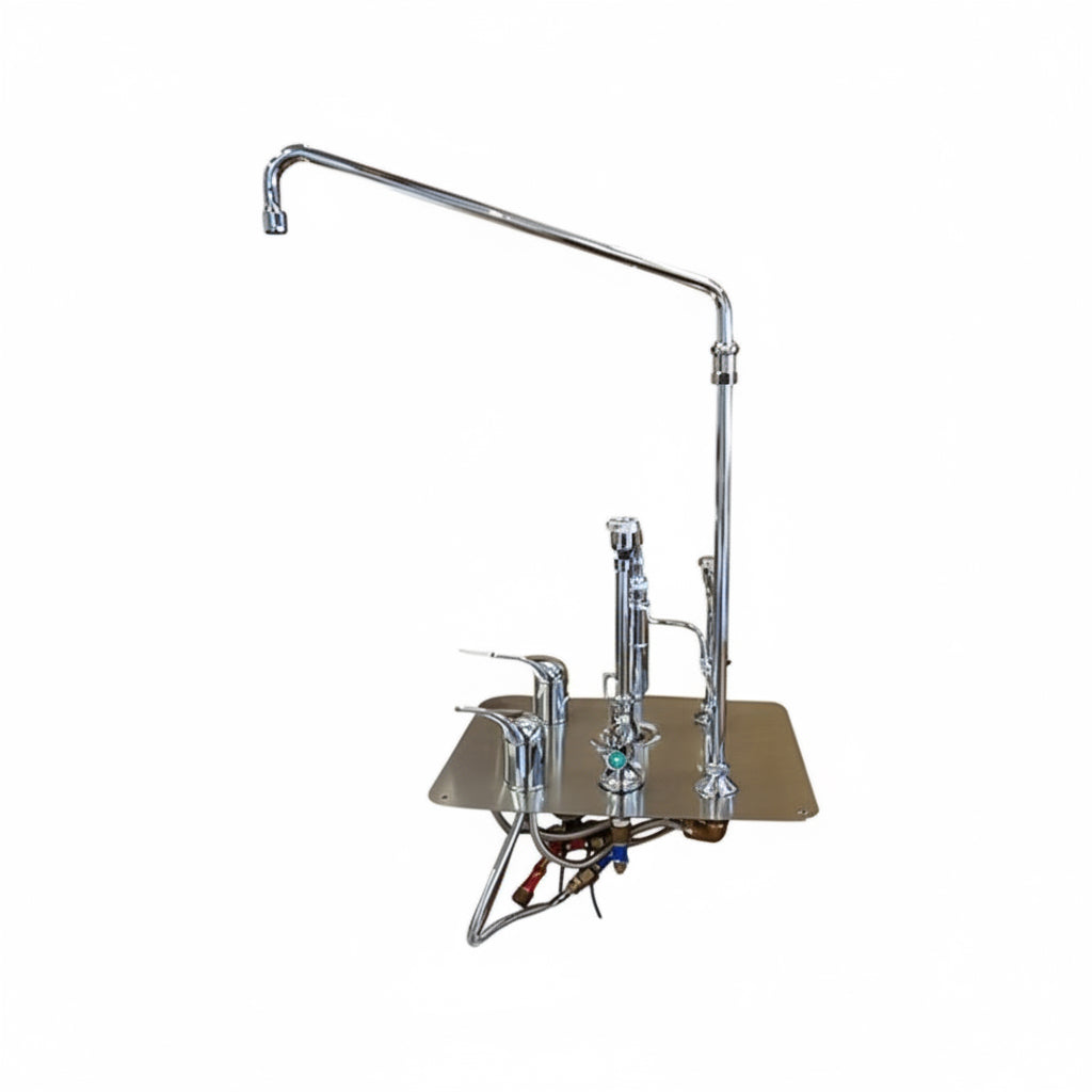 Left and right fill configurations for 1036-9WCU embalming room water control unit