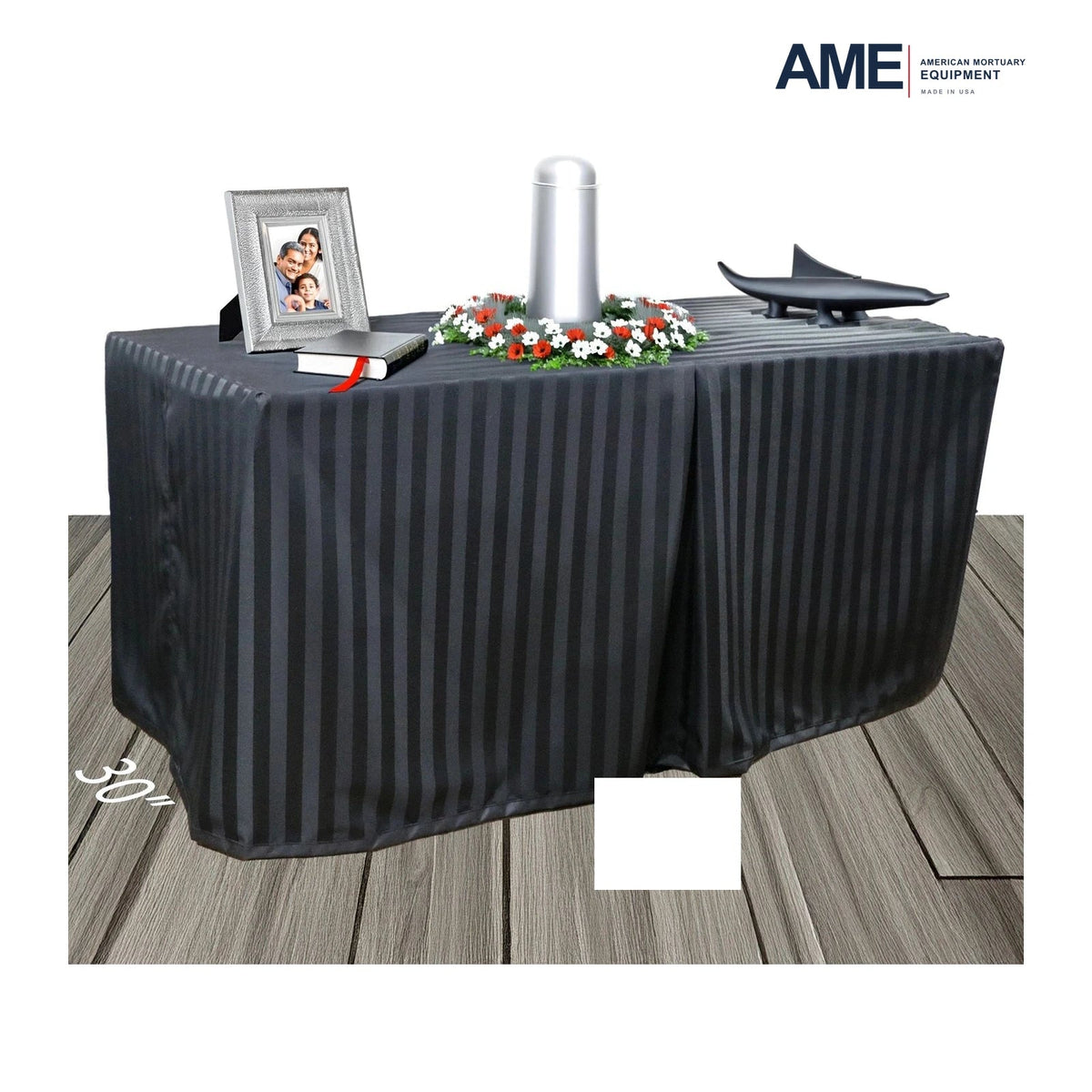 Williston Black Portable Presentation Table – Plus – Williston Black VT Plus Setup
