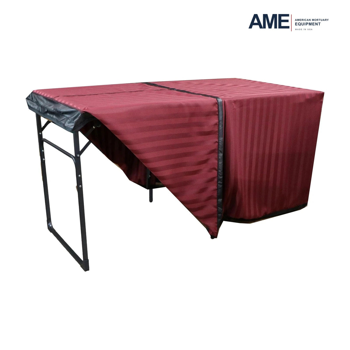 Williston Burgundy Portable Presentation Table – Plus – Williston Burgundy VT Plus Cover Bag