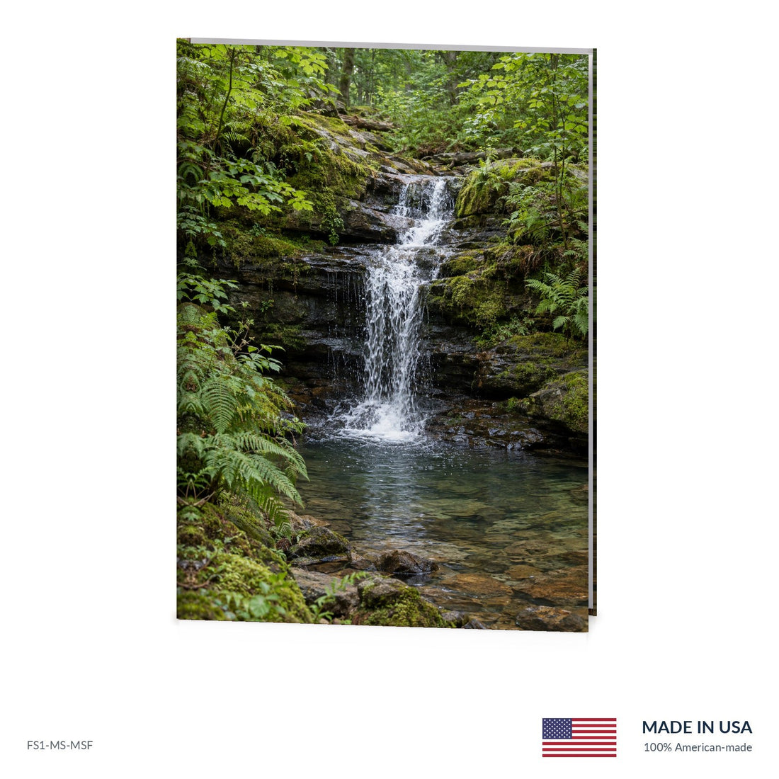 Woodland Waterfall Funeral Register Book