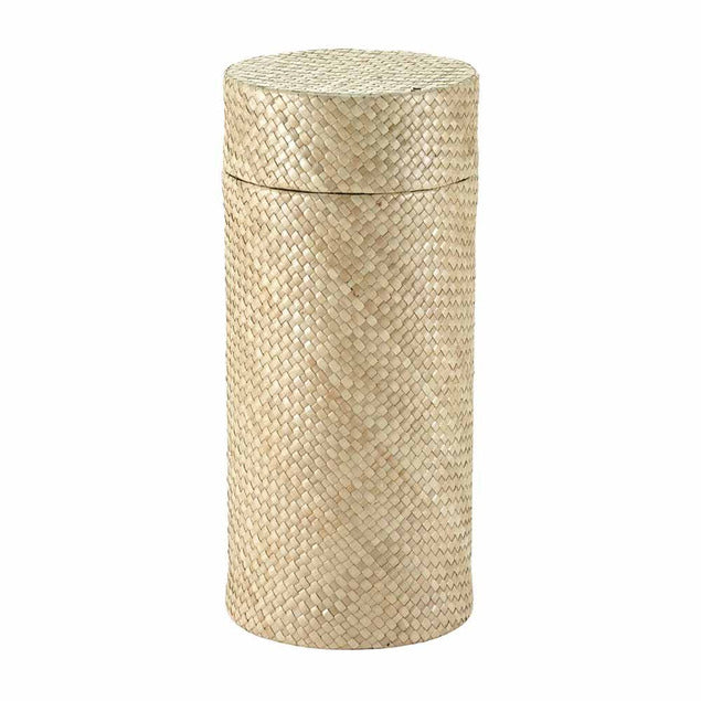 Woven Palm Tan Scattering Urn