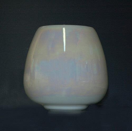 Pearl replacement funeral lamp shade, 9.75 inch diameter