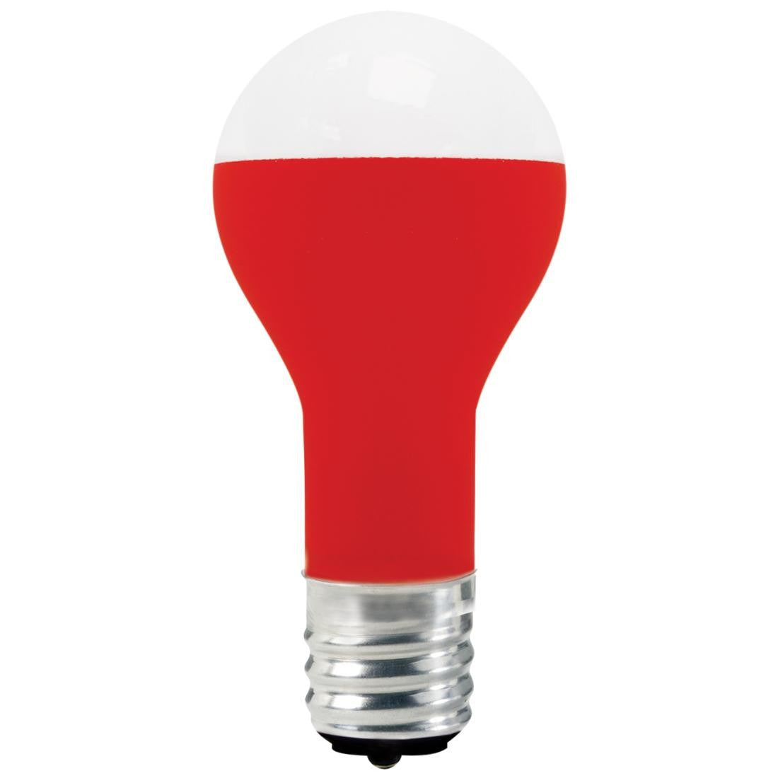 Red neck funeral light bulbs, half dozen case, 3-way base for torchiere lamps