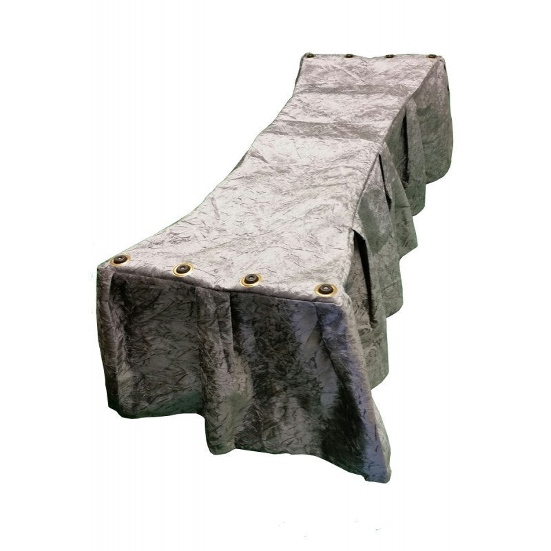 Church Truck Drape Charcoal Gray