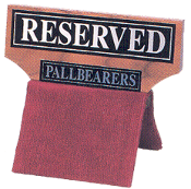 Wood Reserved Seat Signage Mix & Match 6