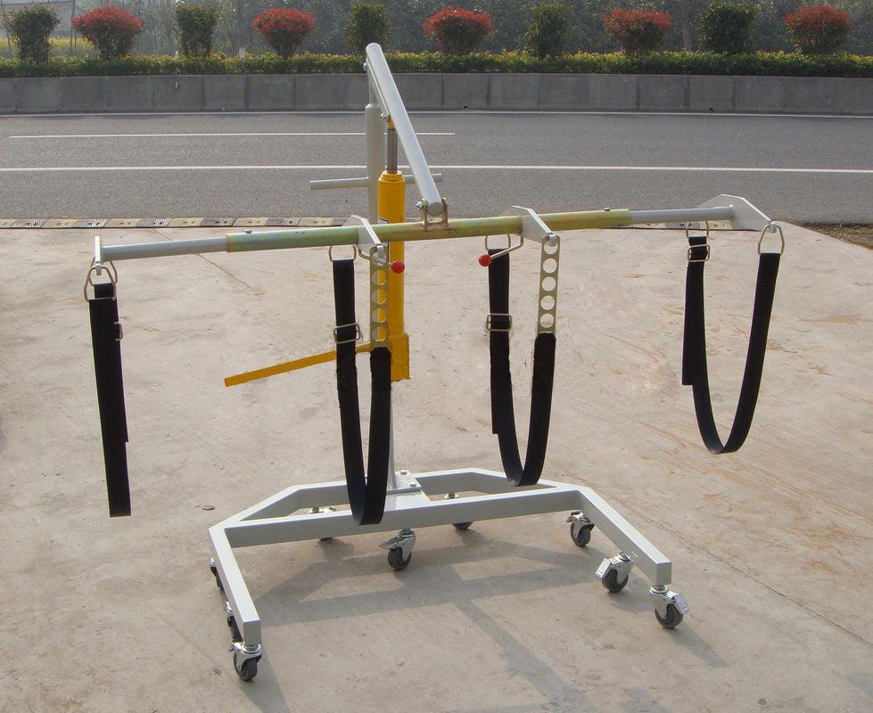 1000 lb Body Lifter Strap Carriage Detail | Adjustable Washable Nylon Straps | Casket & Cadaver Lift System