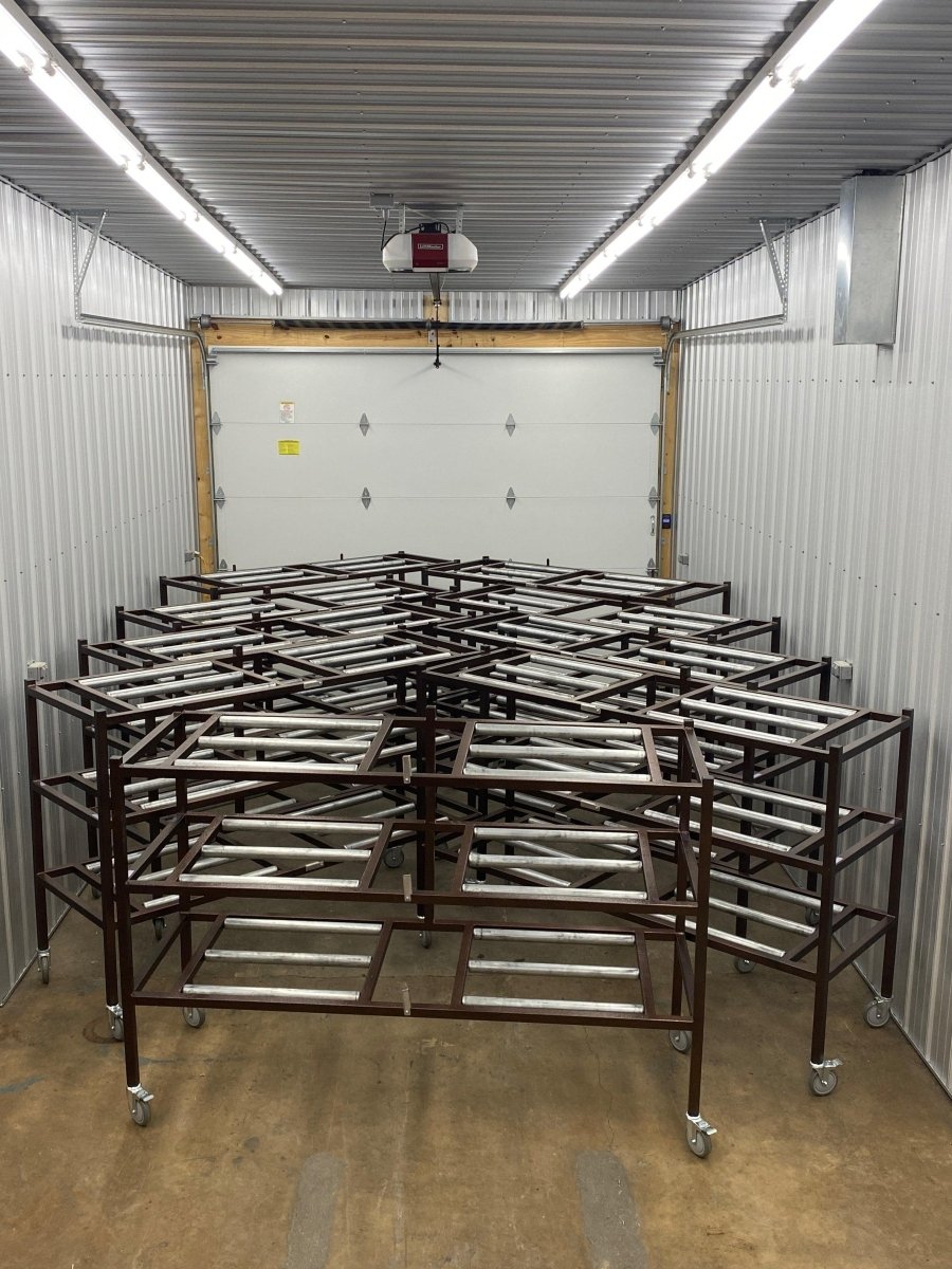 AMC 3TSL – 3-Tier Side Loading Mortuary Rack | Mobile & Affordable - American Mortuary Coolers & Equipments