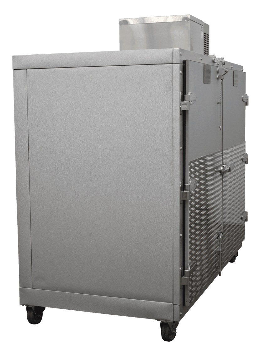 3-Body Side-Load Morgue Cooler - 3bx durable reliable loading unit