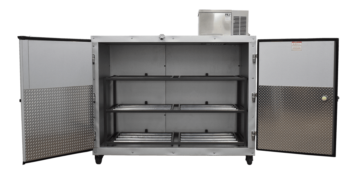 Affordable Funeral Supply Authority 3 Body XL side loading mortuary cooler