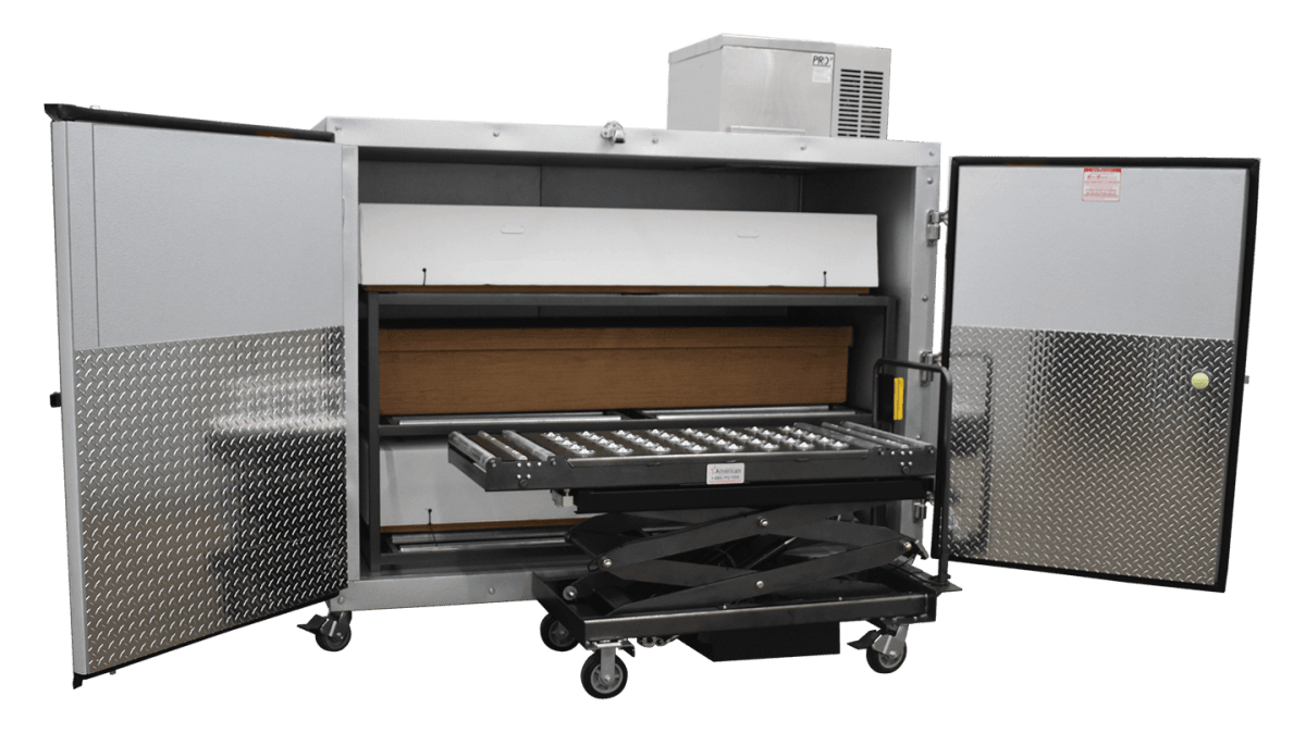 3 Body Side Load Upright Mortuary Coolers and Cooling Systems