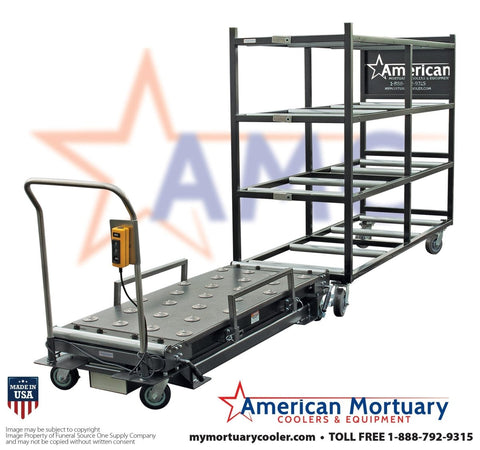 Cremation equipment from American Mortuary Coolers and Equipment