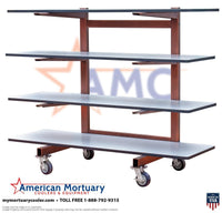 4-Tier Cantilever Mortuary Rack