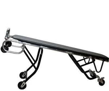 TITAN 1200XL bariatric mortuary cot side profile, 1,000 lb oversized first call removal stretcher | American Mortuary Coolers