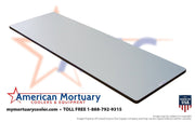 Ultra - Tough Laminated Mortuary Body Boards with Rubber Edge – Heavy - Duty, Lift & Rack Compatible - American Mortuary Coolers & Equipments