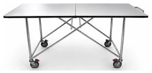 Folding mortuary dressing table