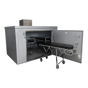 TR3 triple-wide roll-in mortuary cooler