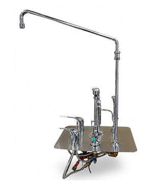 USPE stainless steel water-control unit for pathology and autopsy preparation